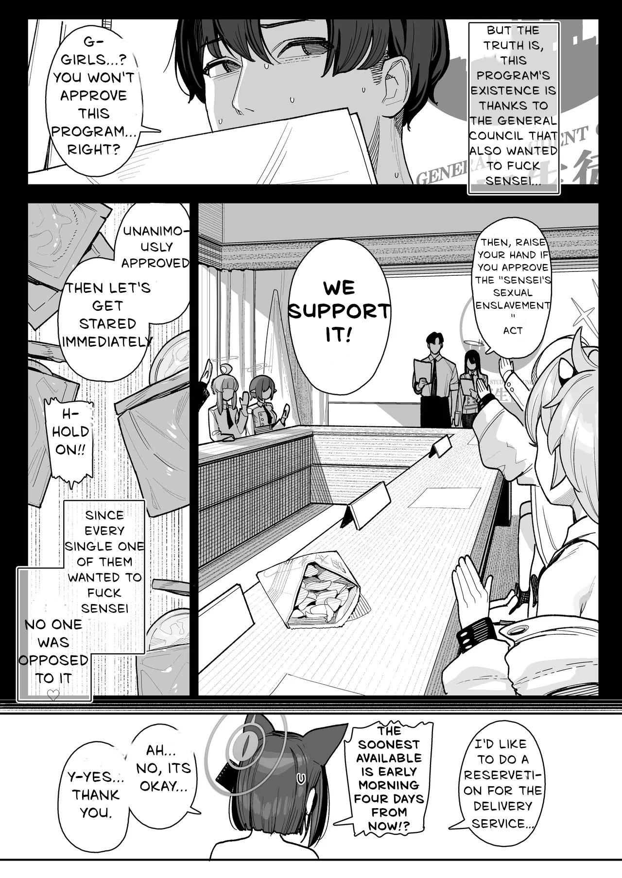 Hentai Manga Comic-Exclusive for students: Sensei Health Delivery-Read-13